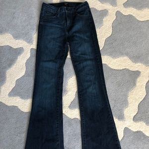 Just Black Dark Wash Flare Jeans - Size 26